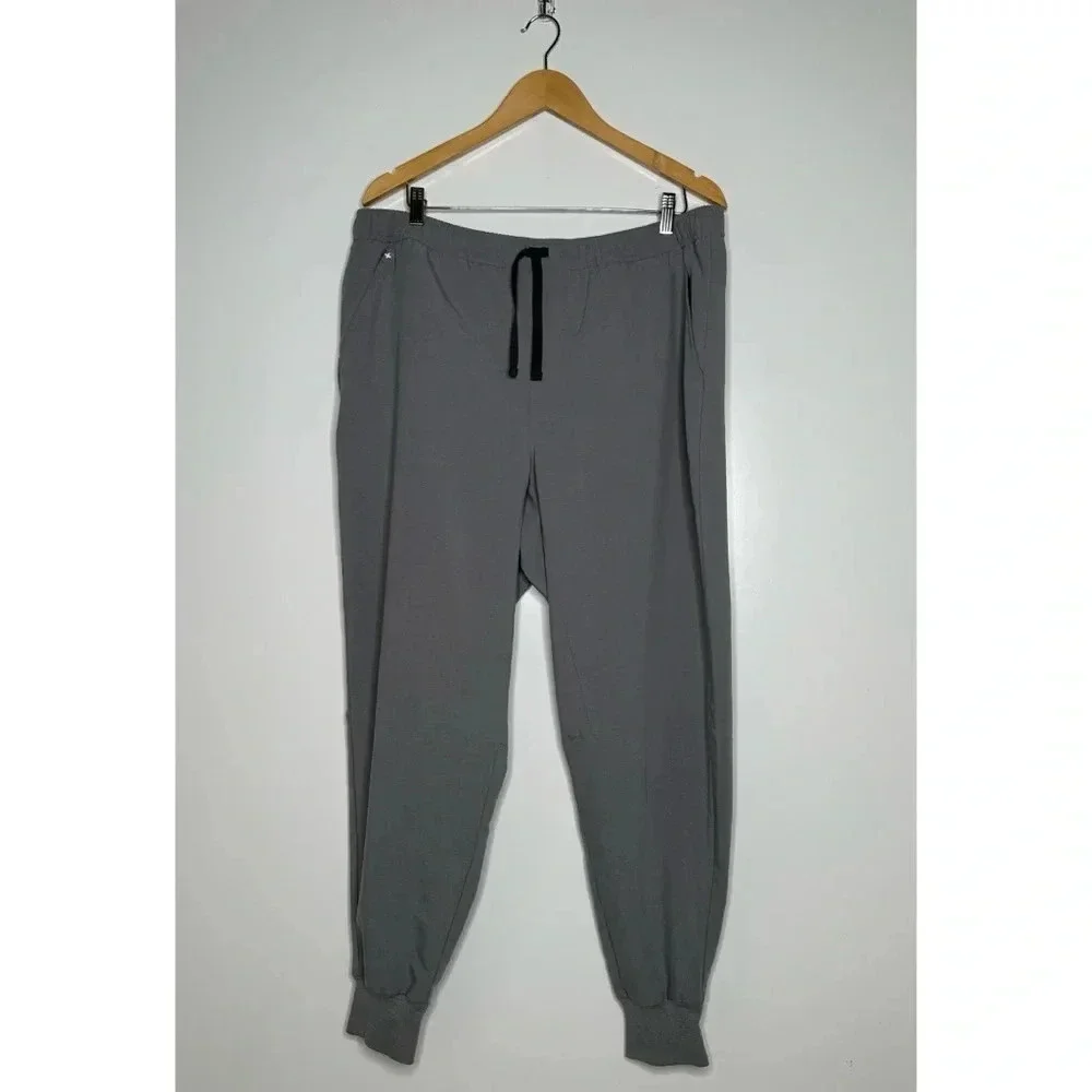 FIGS Gray Tansen Jogger Scrub Pants Size XXL/Short